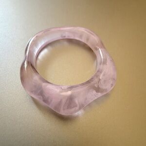 Resin Ring - pink/lavender